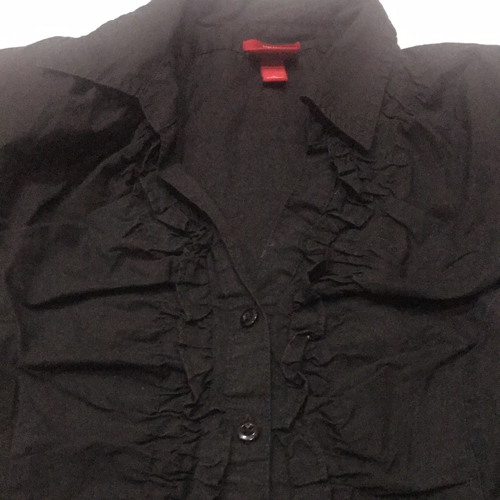 BLACK BLOUSE - Picture 2 of 4
